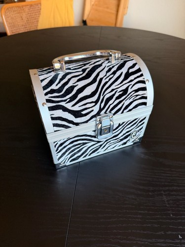 Caboodles zebra print aluminum - caboodles,