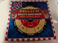 BULLSEYE Bully's Quiz Book With Magnetic Dart Board, 3 darts & 48 Page Quiz Book