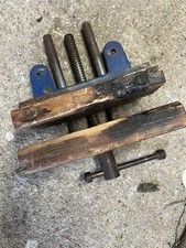 Good Old Woodworking Vice. Comes With Homemade Wooden  Soft-Jaw.