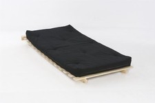 Twin Wooden Futon Sofa Bed 3ft