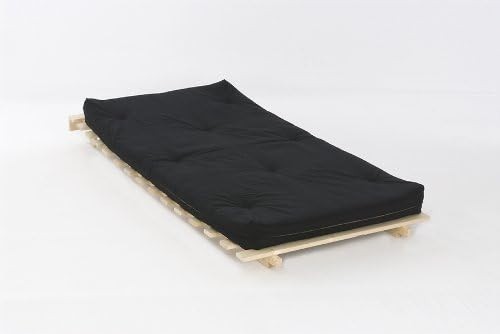 Twin wooden futon sofa - twin, bed