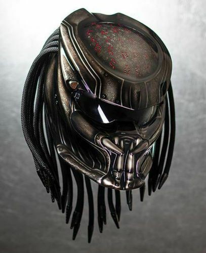 Custom predator helmet - predator, black