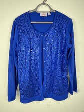 Quacker Factory Sequinned Mock