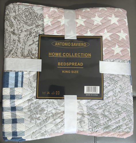 Patchwork king size bedspread - king,