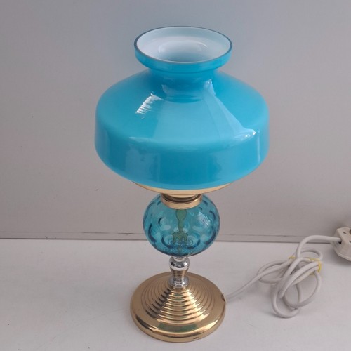 Oil lamp style table - oil,