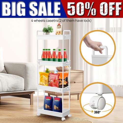 Slim slide out kitchen trolley - slide,