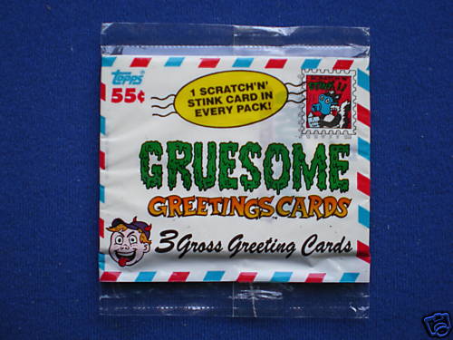 Topps gruesome greetings - topps,