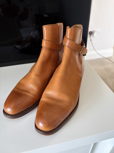 Crockett jones jodhpur - jones, tan