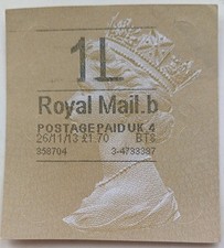 2013 GOLD HORIZON LABEL: 1L with error to base of  I and L. Normal in comparison