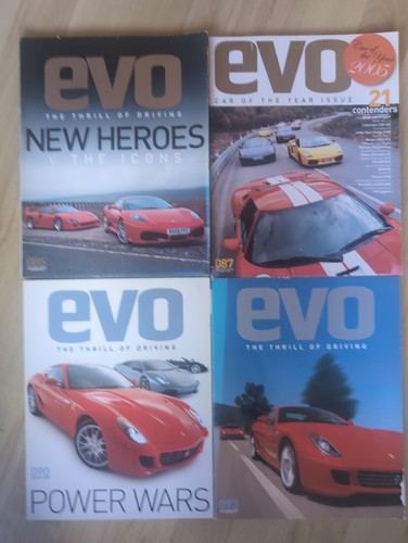 Evo magazine issues - 85,, 87