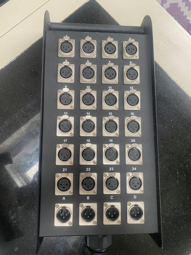 Xlr multicore stage - xlr, box