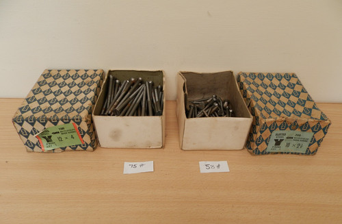 Steel countersunk wood screws - wood,