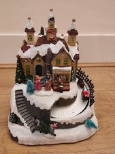 LED musical animated village scene Toy Shop (height app. 21cm)