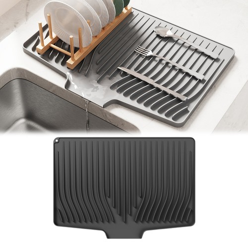 Sloped silicone dish utensil - silicone,