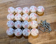 Ceramic Knob For Cabinet, Wardrobe.