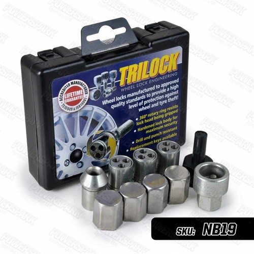 Trilock locking wheel - nut, set