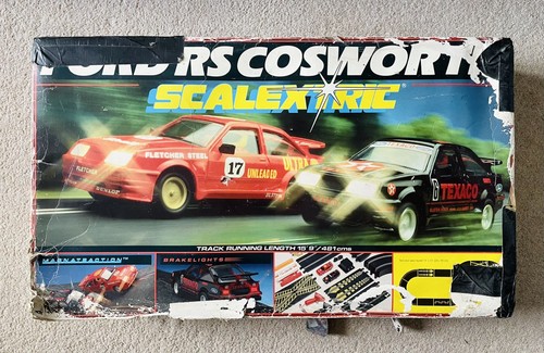 Classic car scalextric - car,
