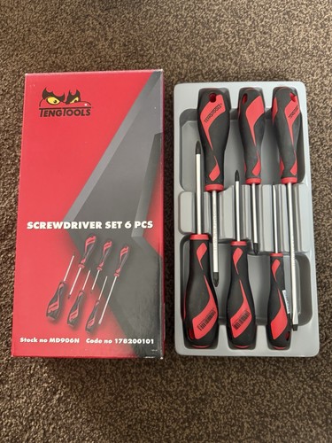 Teng tools screwdriver set 6 - screwdriver,