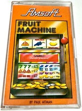 Vintage Amstrad CPC 1984 Fruit Machine Game Cassette 464 664 6128 Amsoft Gamble