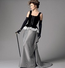 Sewing pattern skirt corset - sewing,