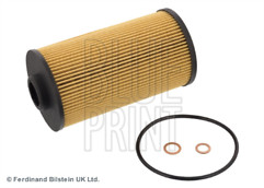 Oil filter blue print - blue,