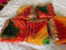 Rajasthani Bandhej Dupatta Set