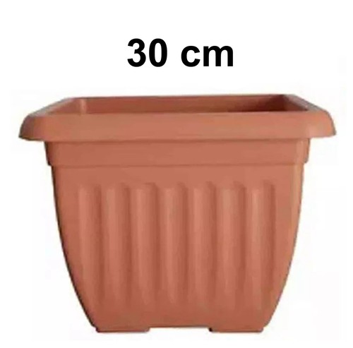 Plastic athens flower pot - plastic,
