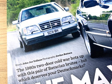 BMW E24 635 CSi vs MERCEDES