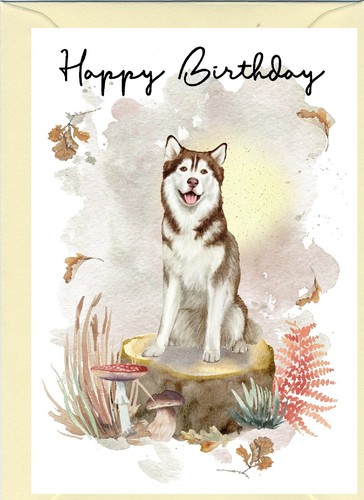 Siberian husky dog - siberian, 6")