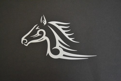 15cm tribal horse - x,