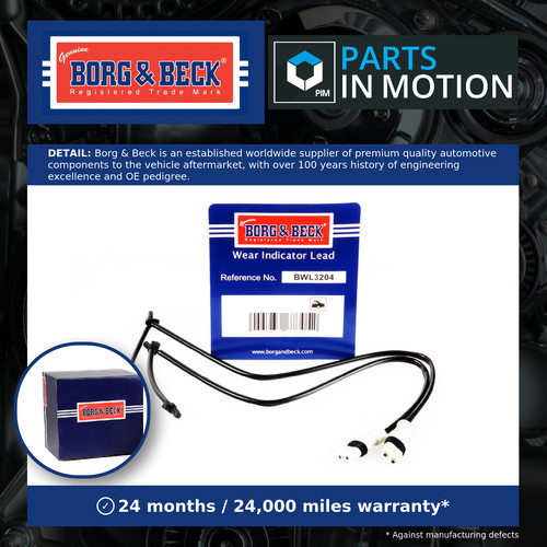 Brake pad wear indicator - pad,