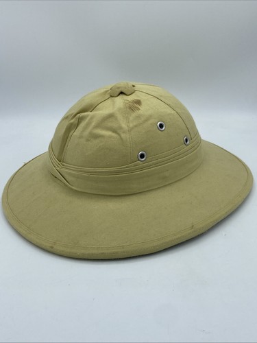 Village hats pith khaki - hats, hat