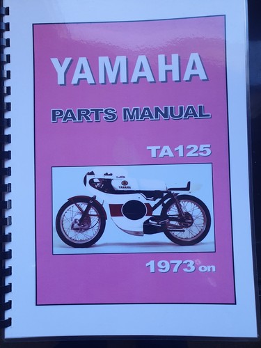 Yamaha ta125 parts manual - yamaha,