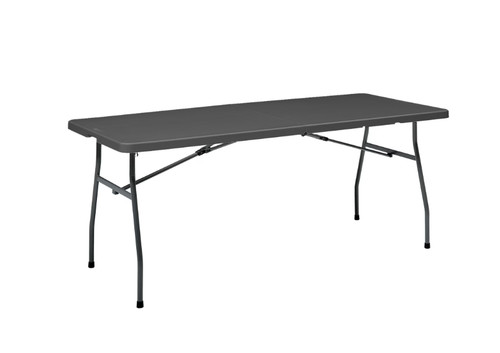 6ft portable folding table - folding,