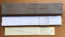 Vintage Aristo Darmstadt 967u Slide Rule With Original Box ( 1959)