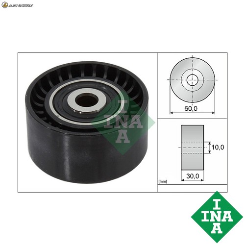 Power guide pulley ribbed - power, v-ribbed