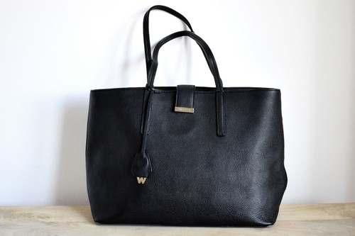 Whistles large black leather - whistles,