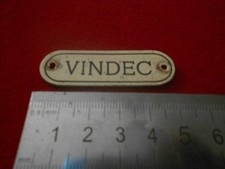 Vintage Rare VINDEC Saddle