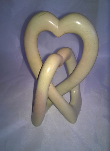 Large soapstone heart - large,