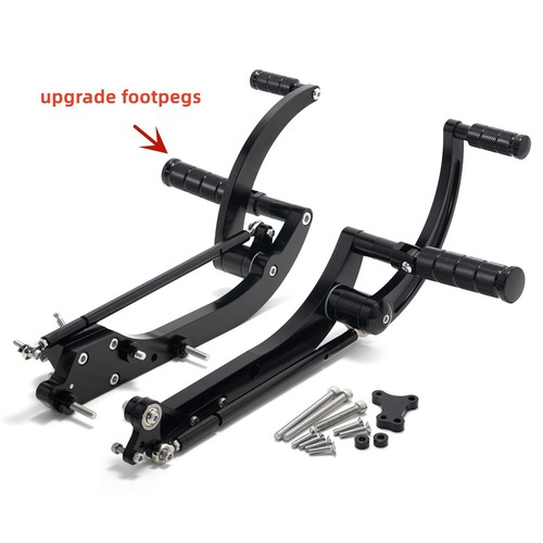 Forward control footpegs - 12",