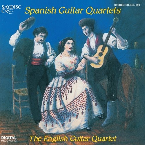 Spanish guitar quartets cd - spanish,