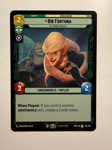 Bib fortuna die wanna wanga - bib,