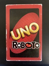 Vintage Uno Roboto Card Game