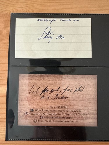 Stirling moss signed - signed, autograph