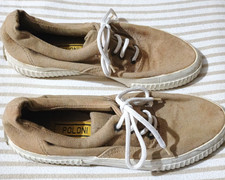 Poloni plimsolls, light brown