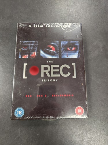 Rec trilogy dvd horror - rec,
