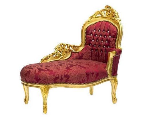 Modern baroque lounge chair - baroque,