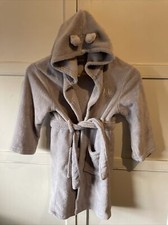 My 1st Years Age 5-6 Years Boys Grey Dressing Gown