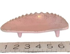 Vtg Retro Ashtray PINK