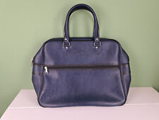 HILMAR Dark Blue Rectangle Bag Made in England